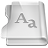 font